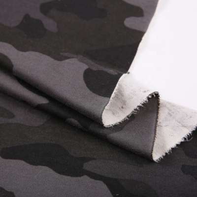 Factory camouflage interlock stretch polyester design custom print fabric